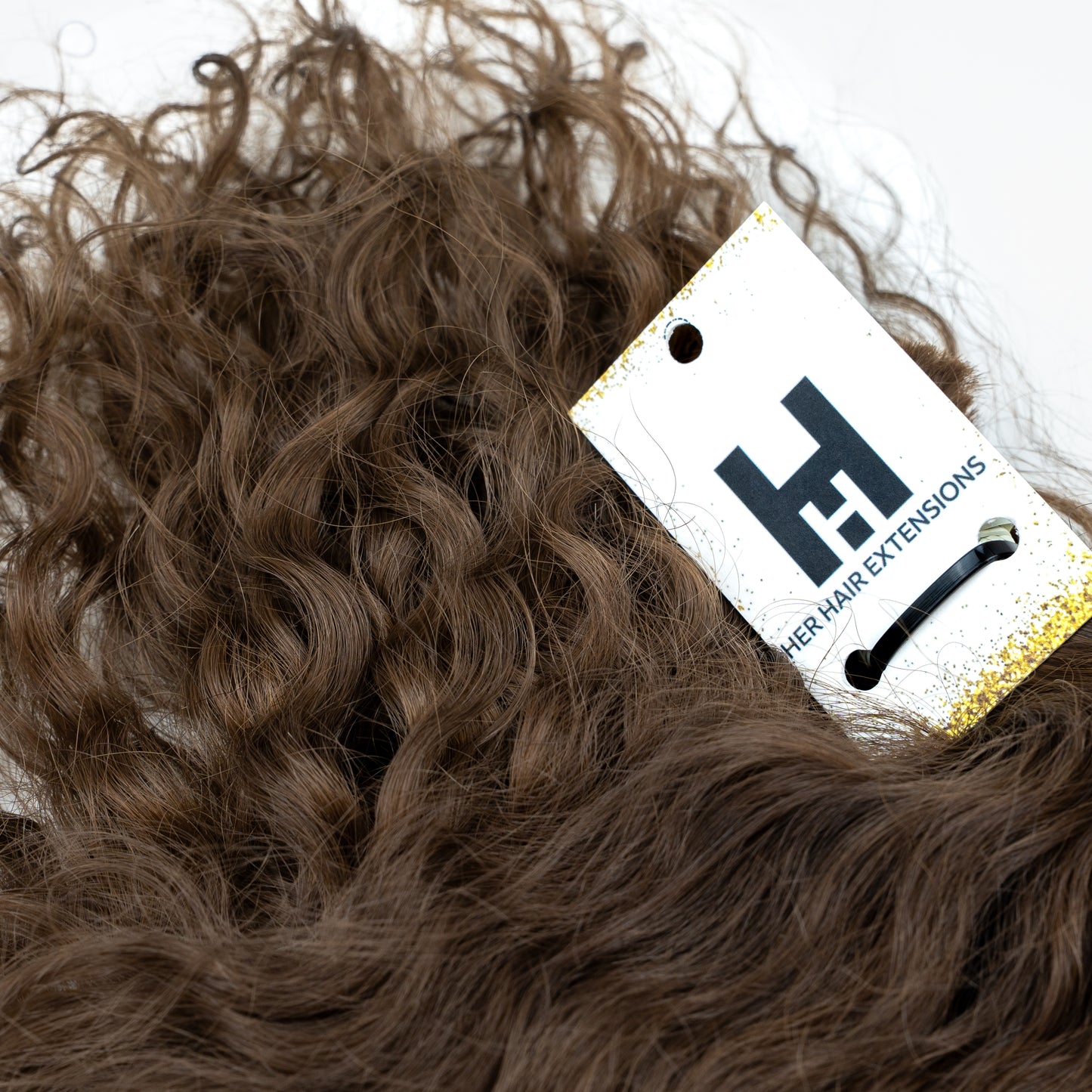 Curly light brown bundle (C3)