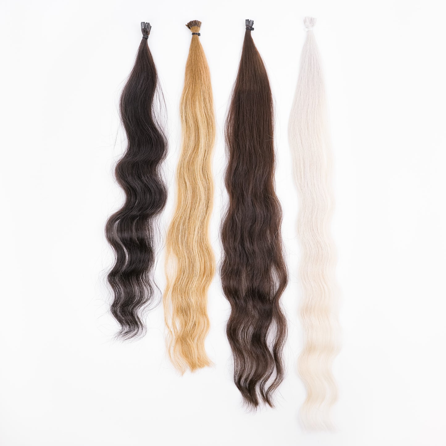 WAVY DARKEST BROWN BALAYAGE K-TIP (O2P2/4)