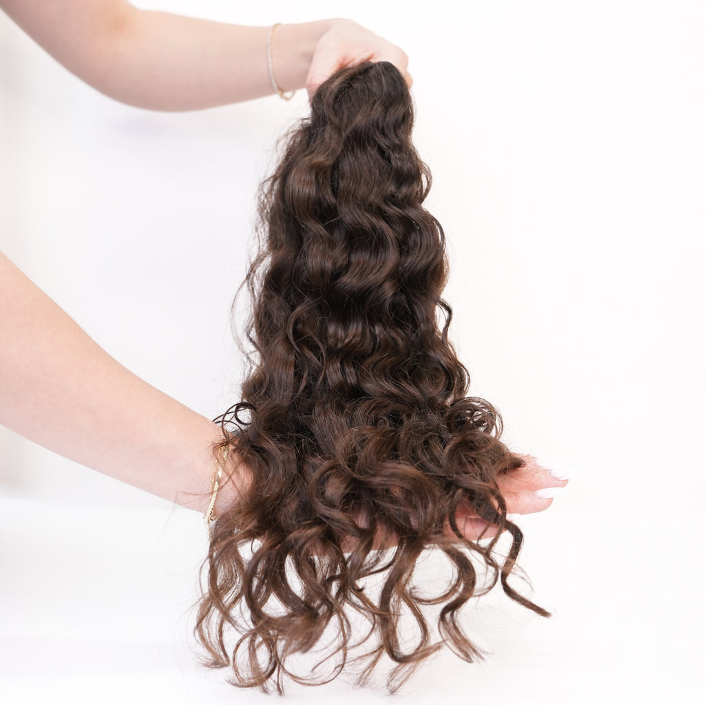 SLAVIC VIRGIN CURLY K-TIP 21" (A80)