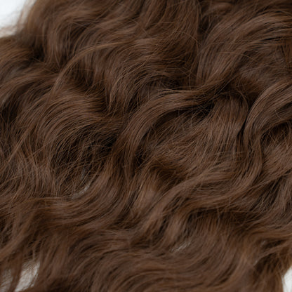 Curly medium brown bundle (C1)
