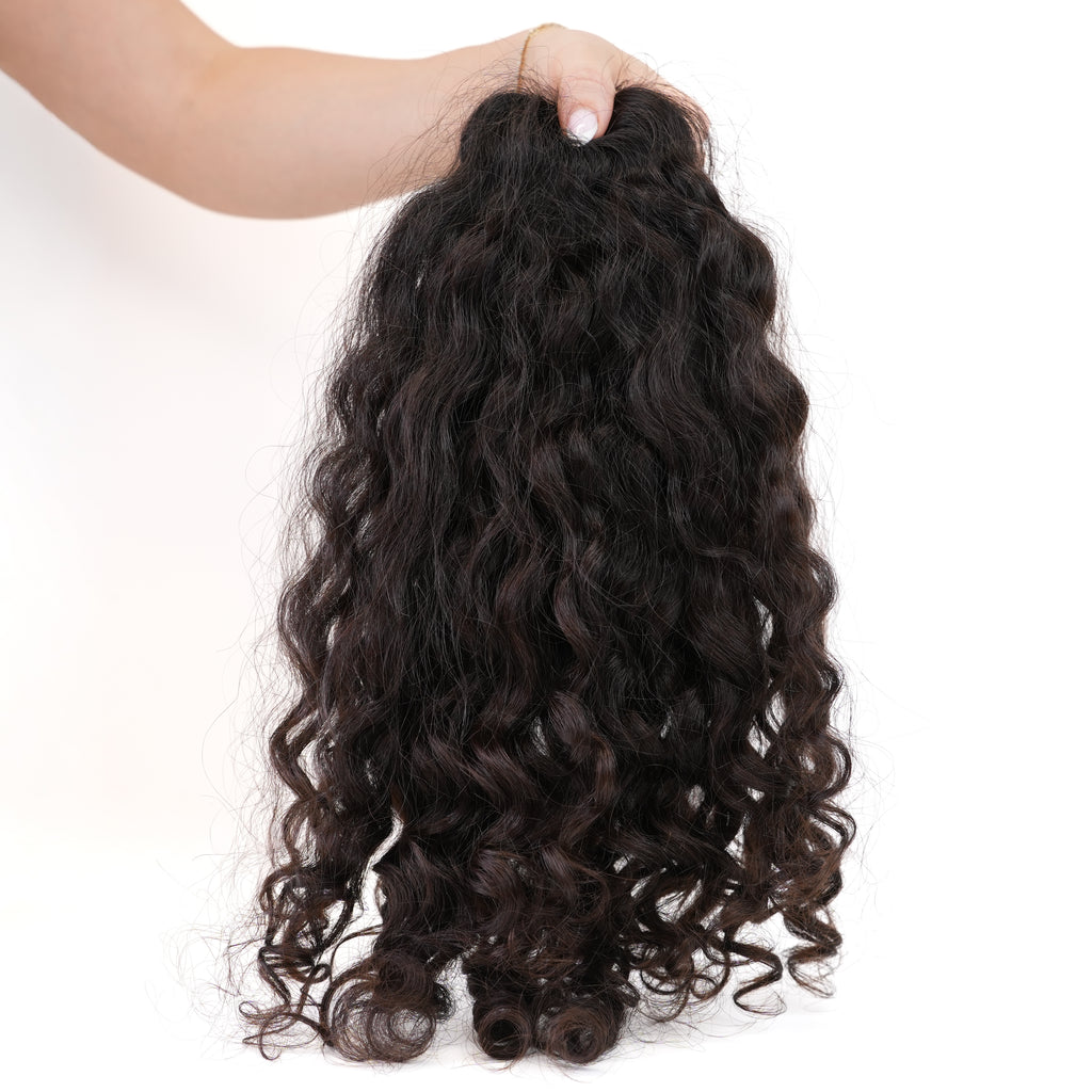 SLAVIC VIRGIN CURLY K-TIP 16" (A114)