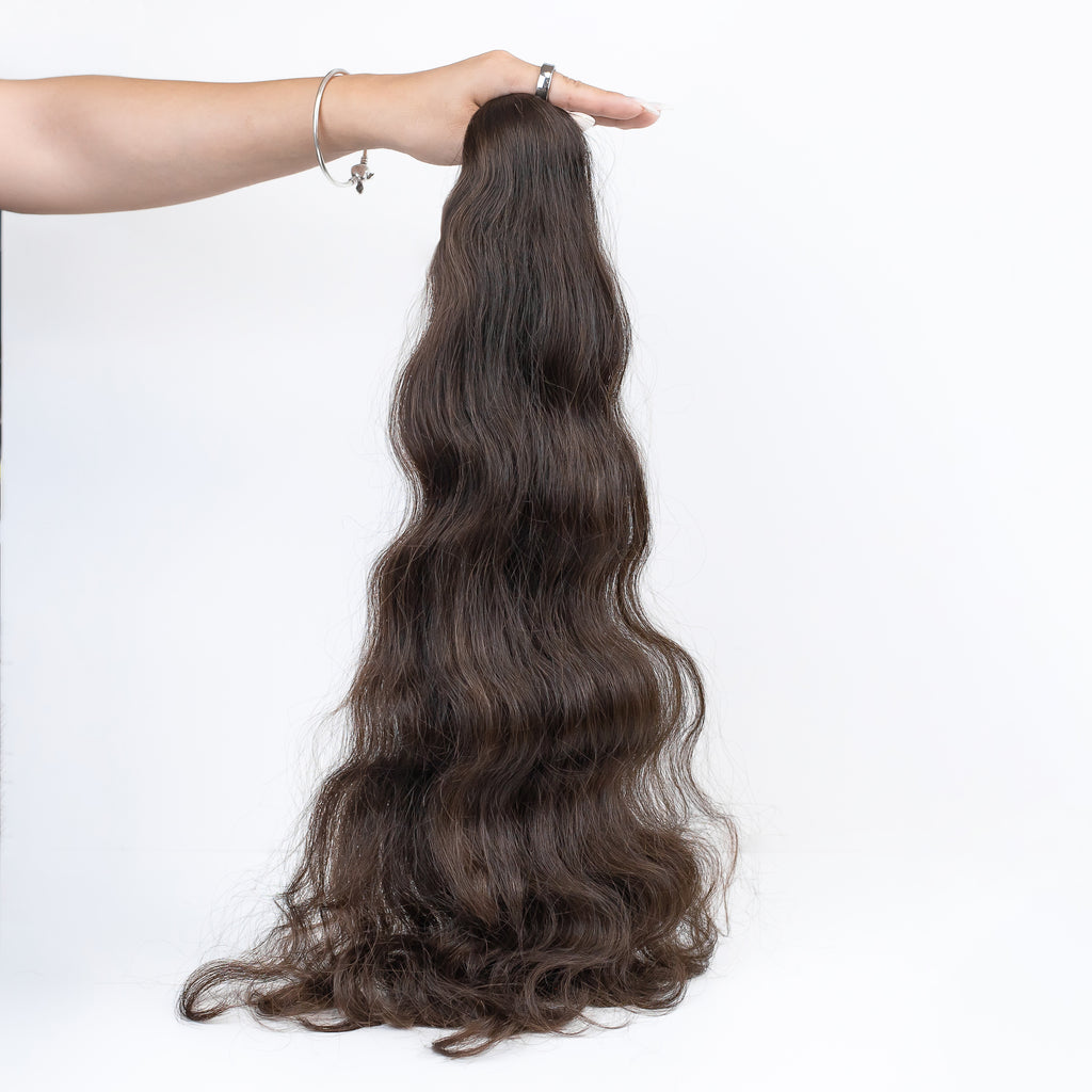 SLAVIC VIRGIN CURLY K-TIP 25" (A7)