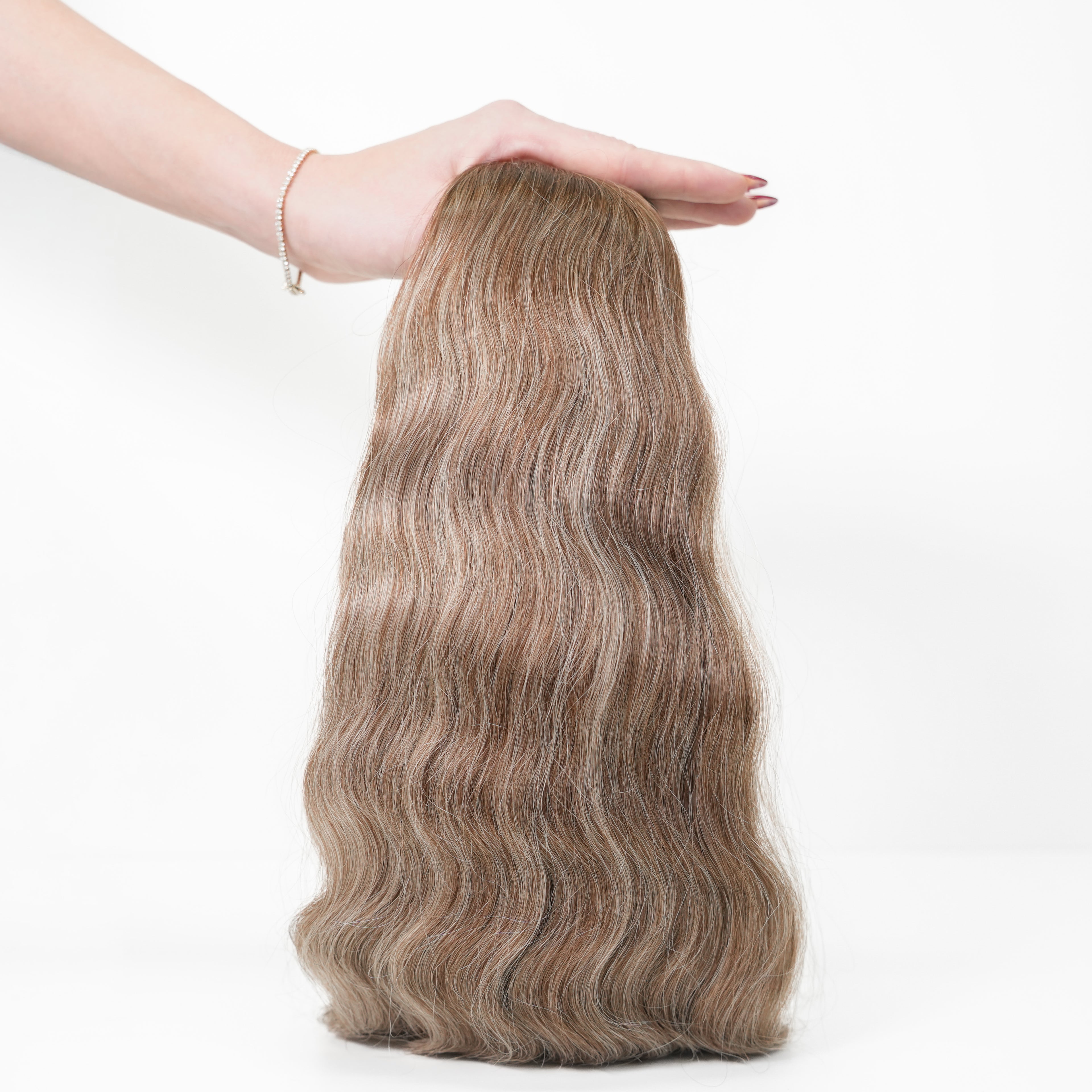 WAVY COOL BROWN BALAYAGE WEFT