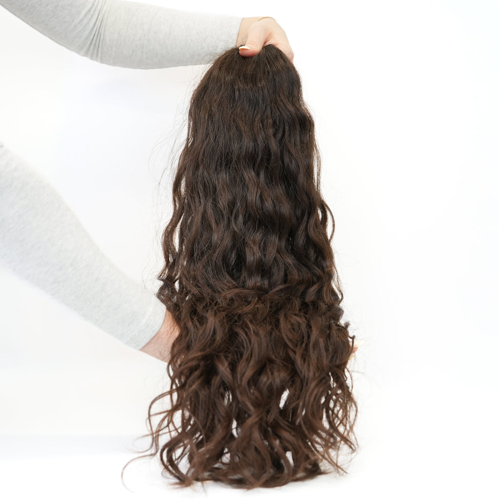 SLAVIC VIRGIN CURLY WEFT 26" (W6)