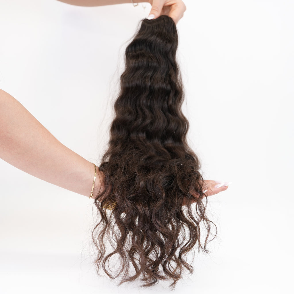 SLAVIC VIRGIN CURLY K-TIP 24" (A107)