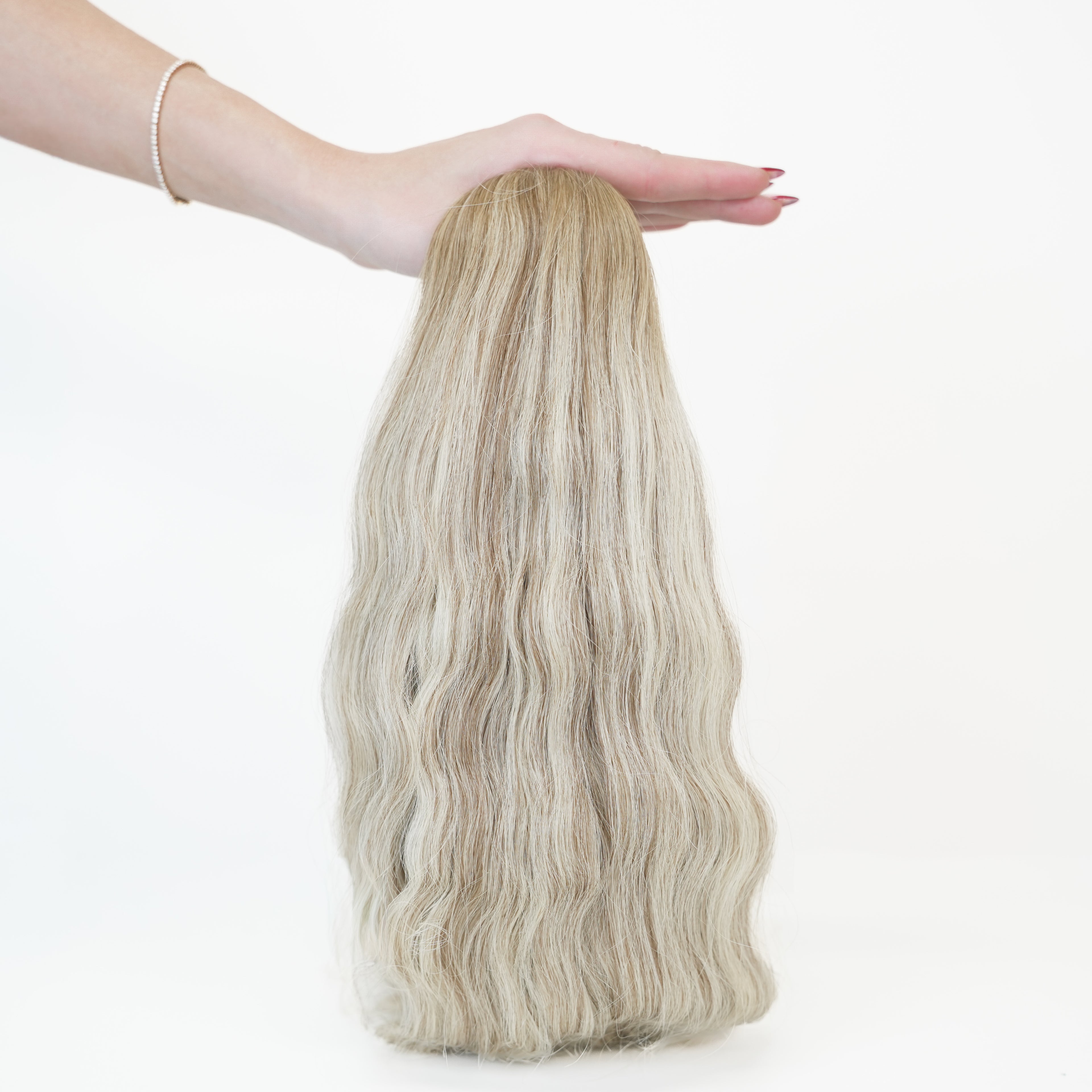 WAVY BLONDE ASHY BALAYAGE GENIUS WEFT (O6P6/26)