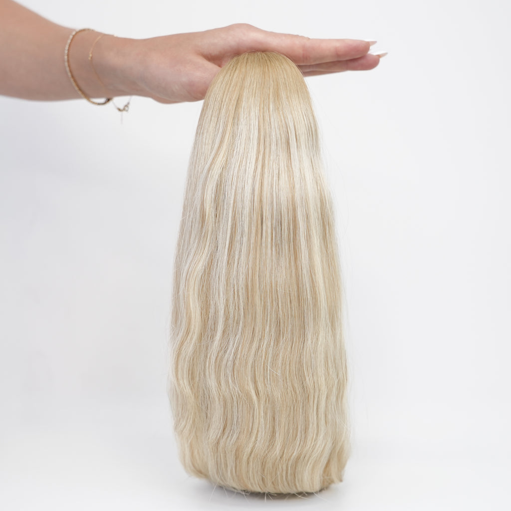 WAVY WARM BLONDE BALAYAGE K-TIP (O7P7/24)