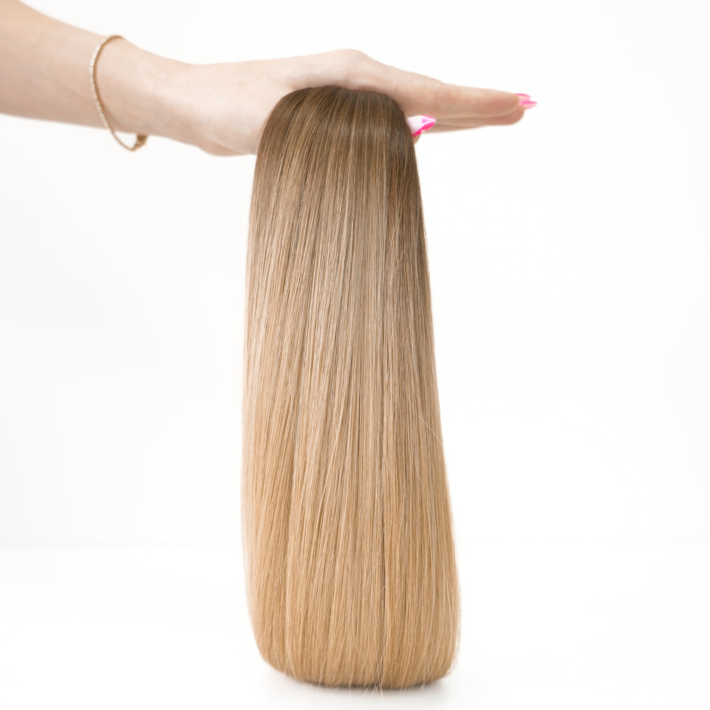 STRAIGHT DARK BLONDE OMBRE K TIP (O2/6.1)