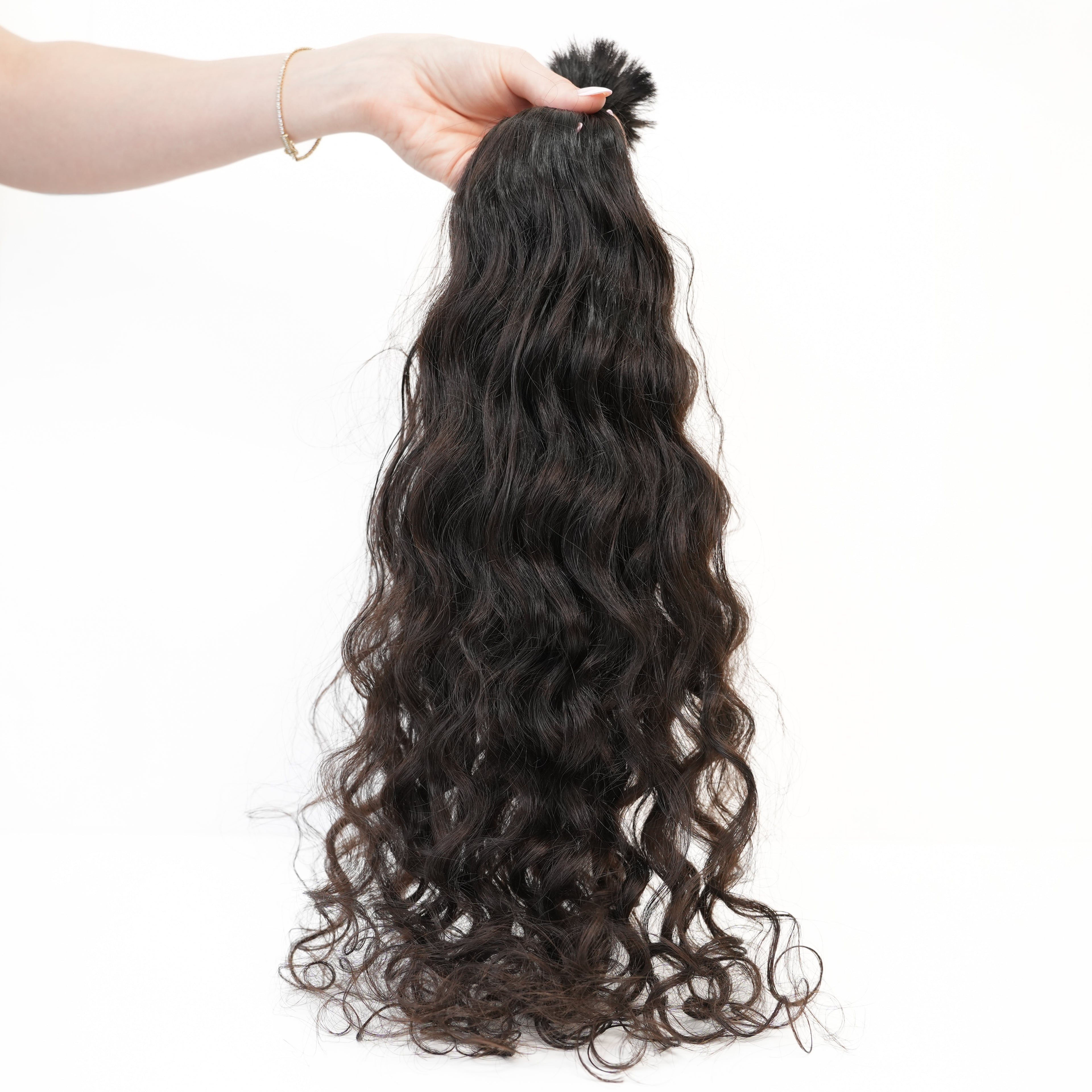 SLAVIC VIRGIN CURLY K-TIP 21" (A82)