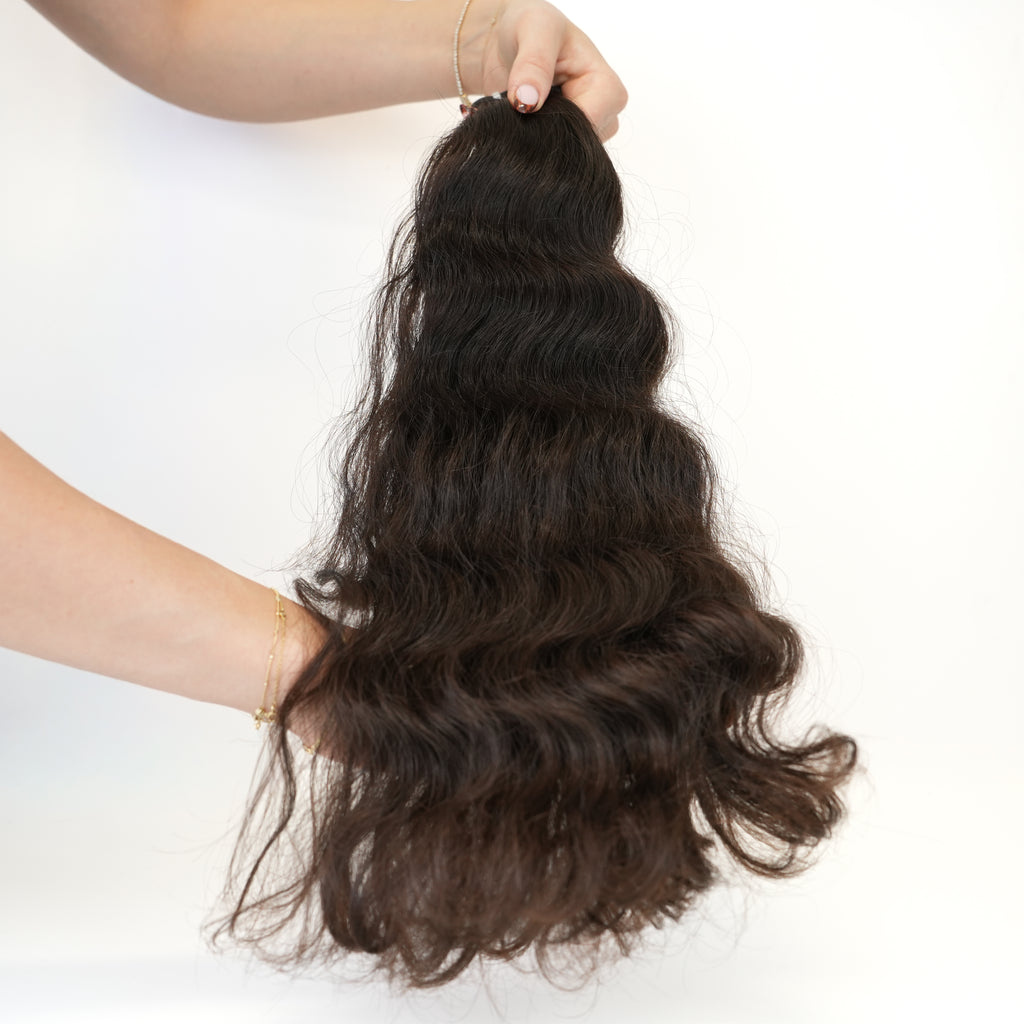 SLAVIC VIRGIN CURLY WEFT 19" (A132)