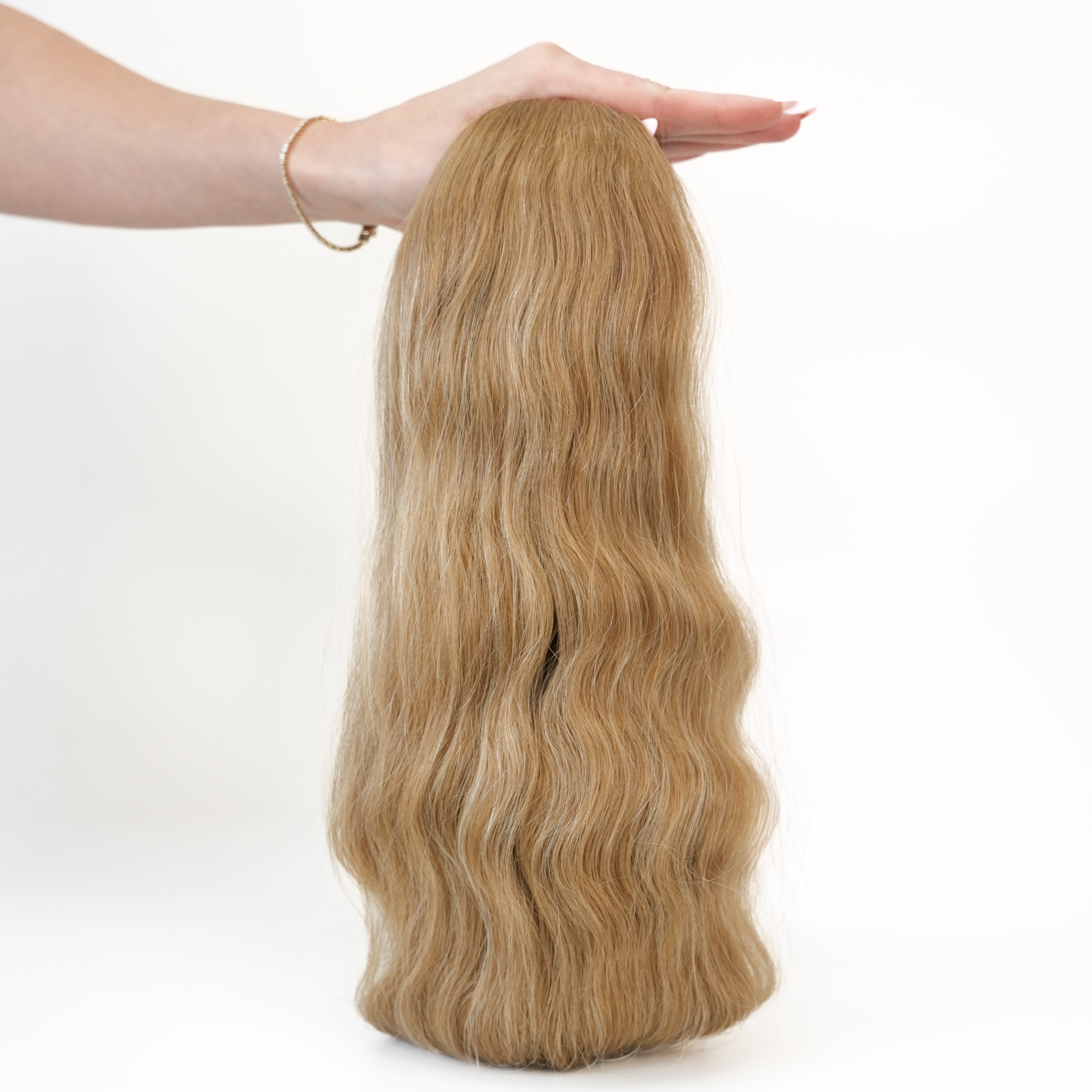 WAVY GOLDEN BROWN BALAYAGE WEFT