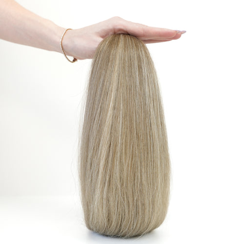 WAVY ASHY BLONDE BALAYAGE K-TIP