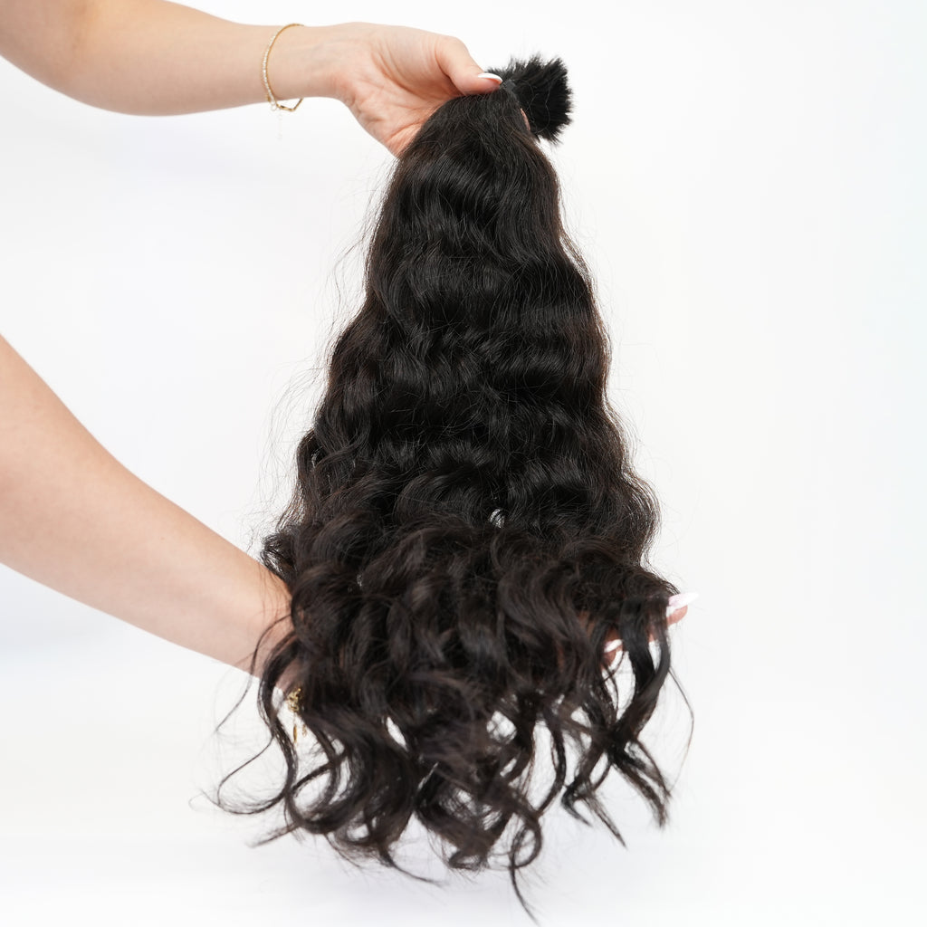 SLAVIC VIRGIN CURLY K-TIP 22" (A103)