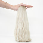 WAVY ASHY ROOTED BLONDE OMBRE K-TIP