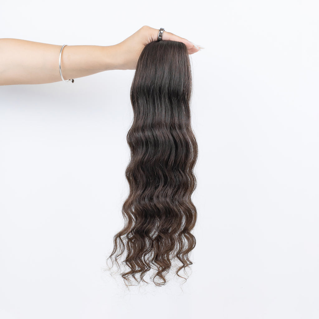 SLAVIC VIRGIN CURLY WEFT 18" (W10)