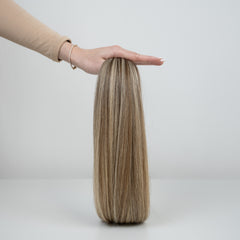 STRAIGHT MEDIUM BROWN BALAYAGE K-TIP (O4P4/24)