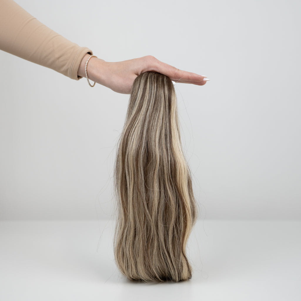 WAVY MEDIUM BROWN BALAYAGE K-TIP (O6M6/9.13)