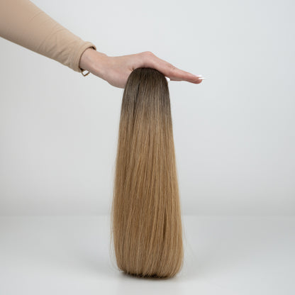 STRAIGHT DARK BLONDE OMBRE K-TIP (O4/9)