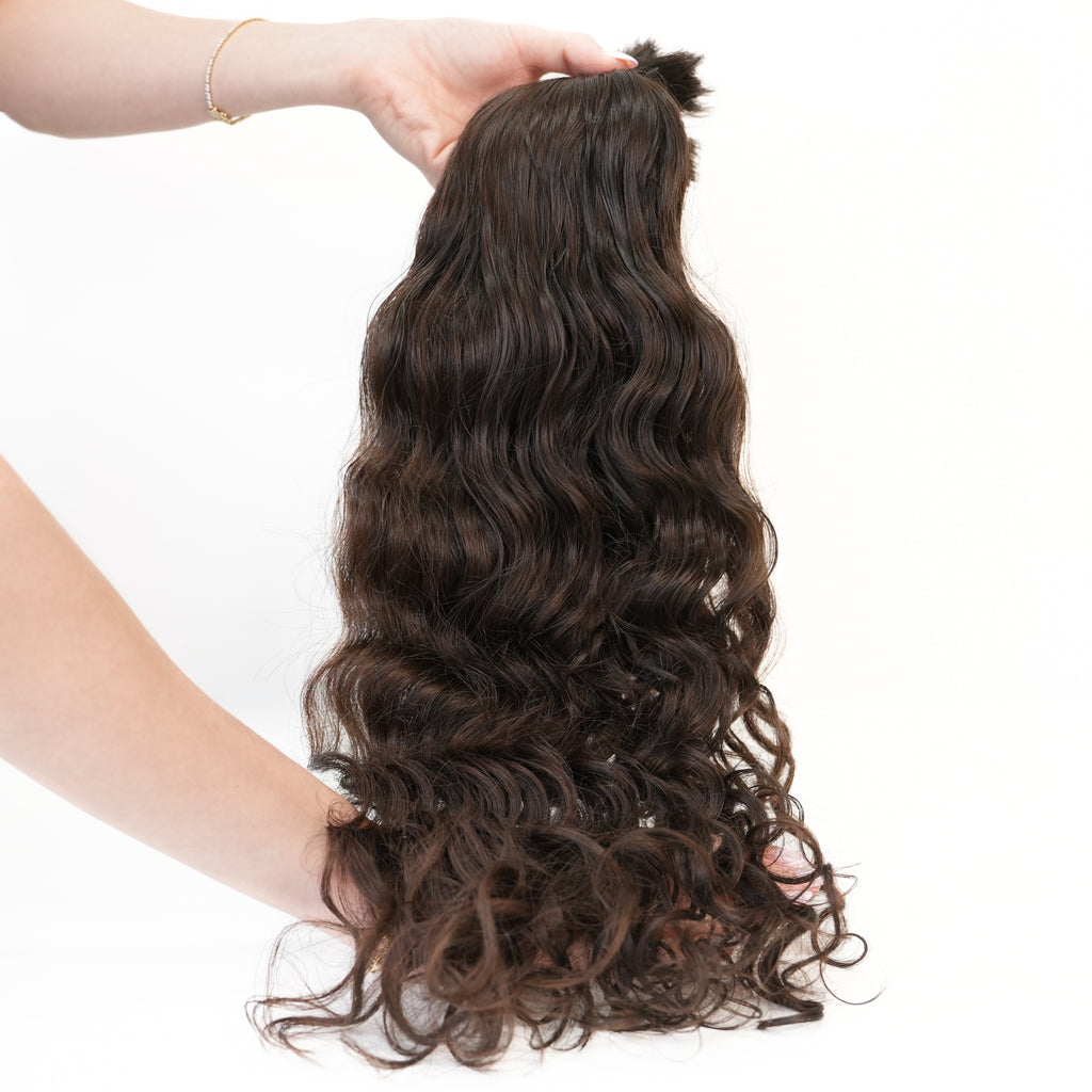 SLAVIC VIRGIN CURLY K-TIP 22" (A88)