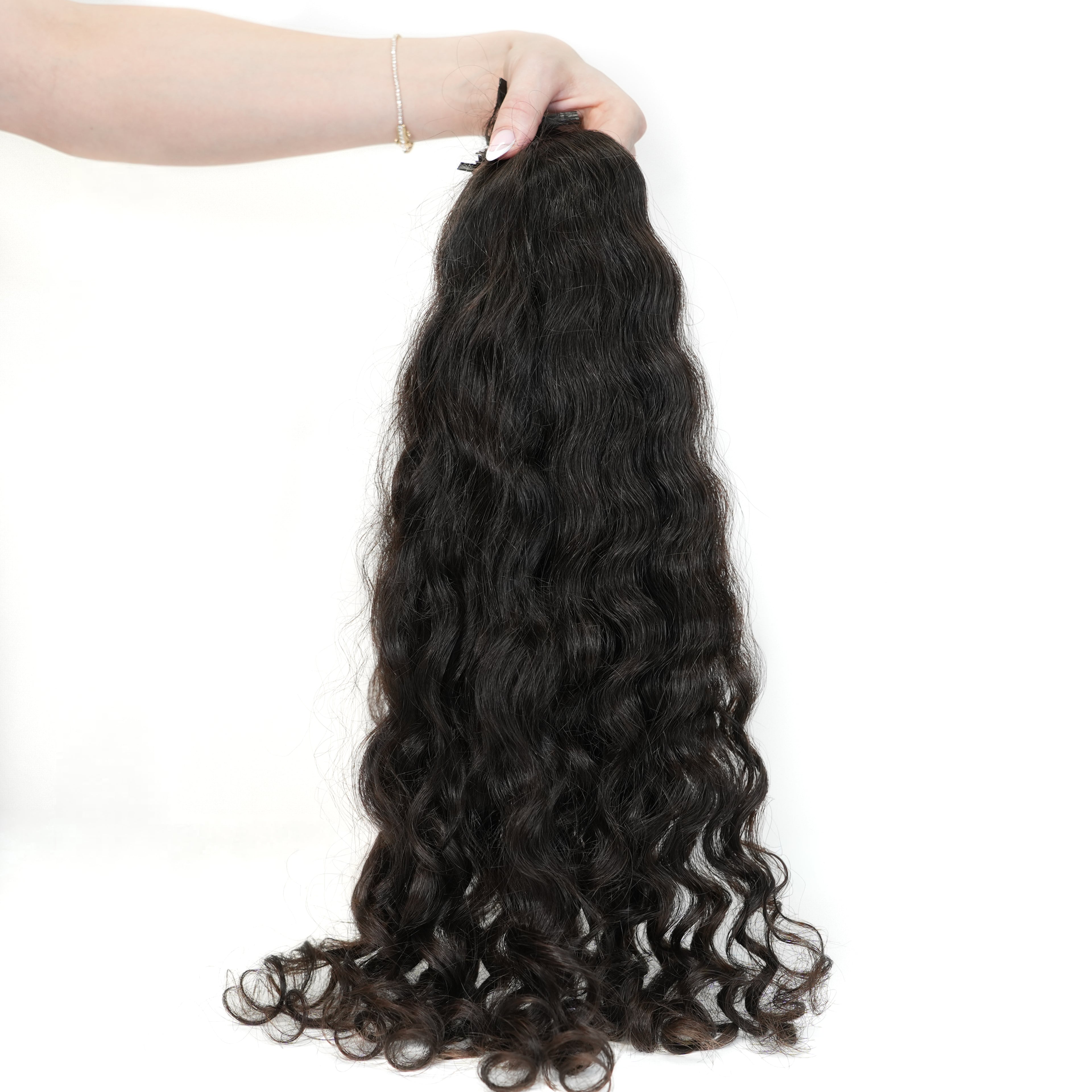 SLAVIC VIRGIN CURLY K-TIP 20" (23)