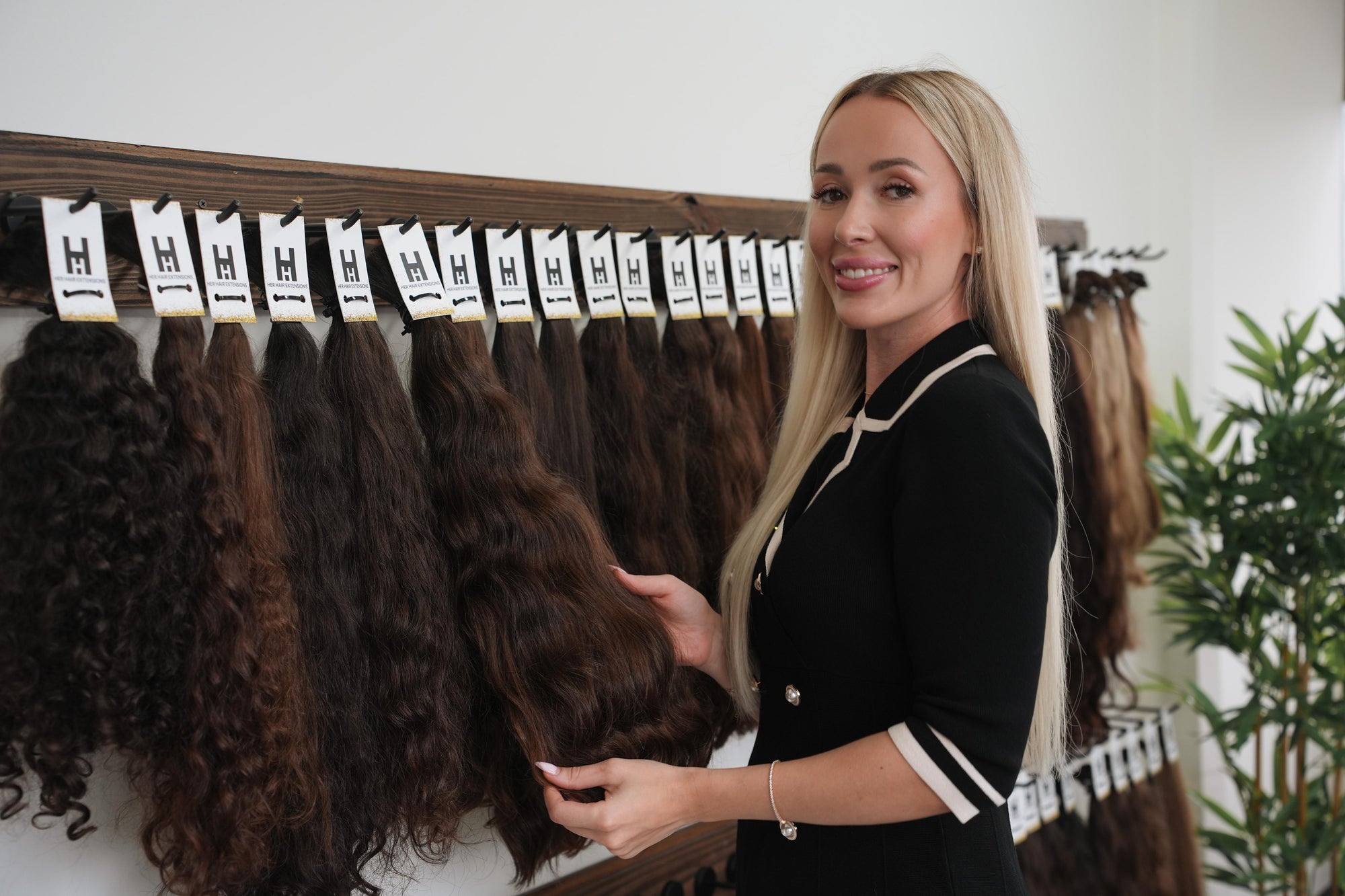 Polina, founder of Her Hair Extensions