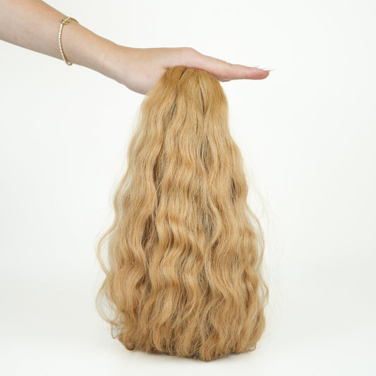 CURLY GOLDEN BROWN K-TIP