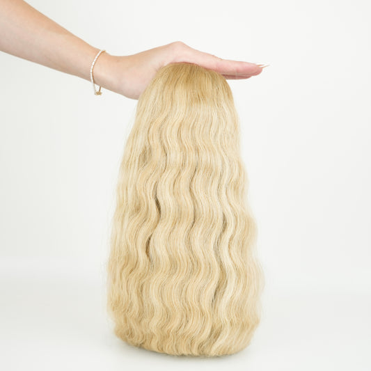 CURLY BLONDE BALAYAGE GENIUS WEFT (O6m6/26)