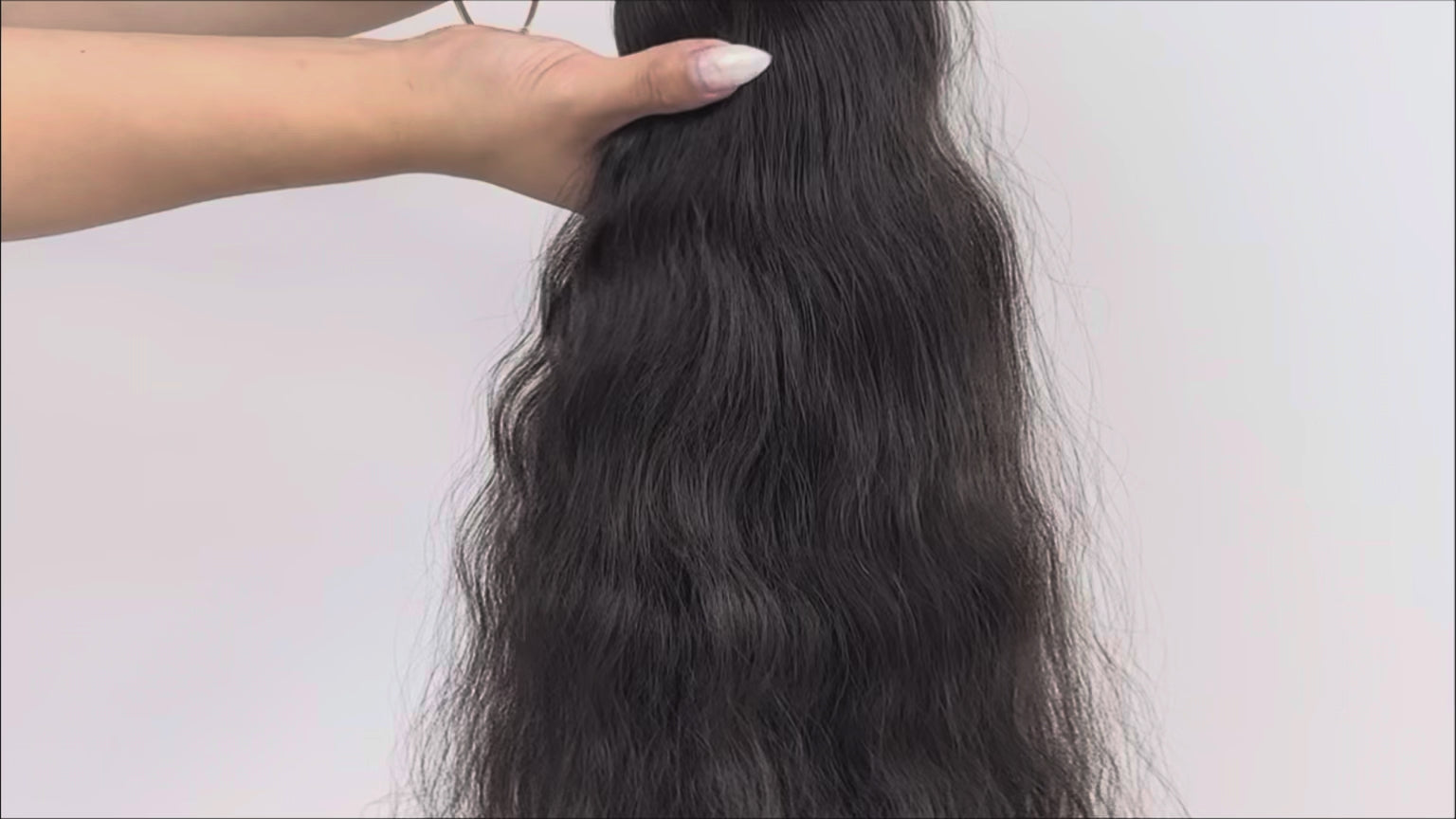 SLAVIC VIRGIN CURLY K-TIP 23" (A15)