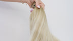 WAVY WARM BLONDE BALAYAGE K-TIP (O7P7/24)