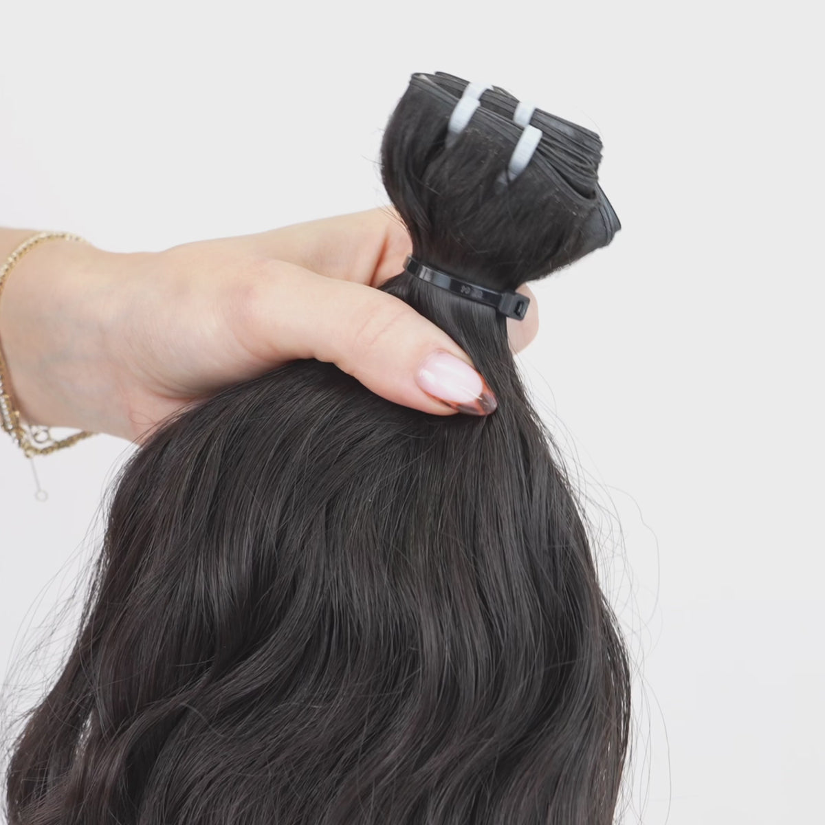 SLAVIC VIRGIN CURLY WEFT 19" (A140)