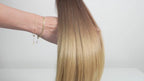 STRAIGHT DARK BLONDE OMBRE K-TIP (O2/8.1)