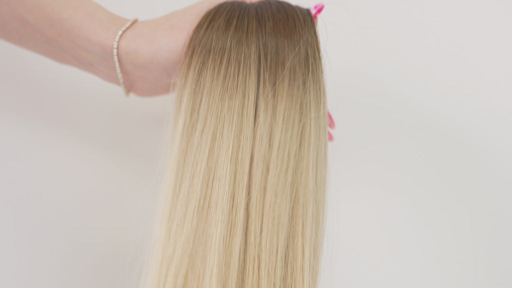 STRAIGHT NEUTRAL BLONDE OMBRE K-TIP (O2/9)