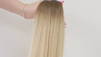 STRAIGHT NEUTRAL BLONDE OMBRE K-TIP (O2/9)