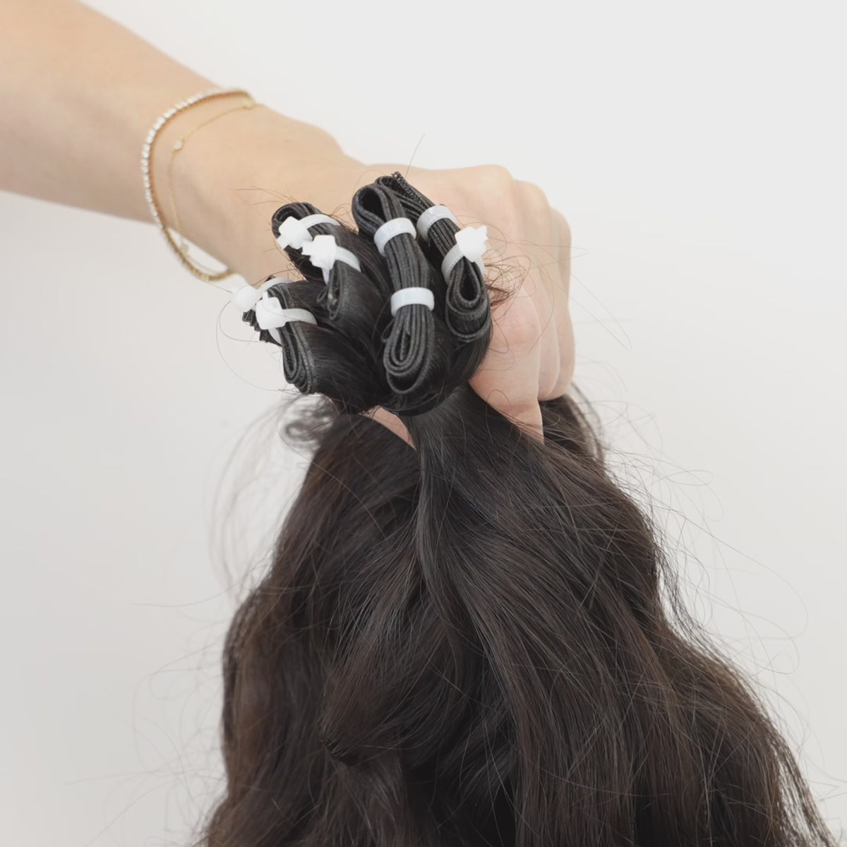 SLAVIC VIRGIN CURLY WEFT 24" (A130)