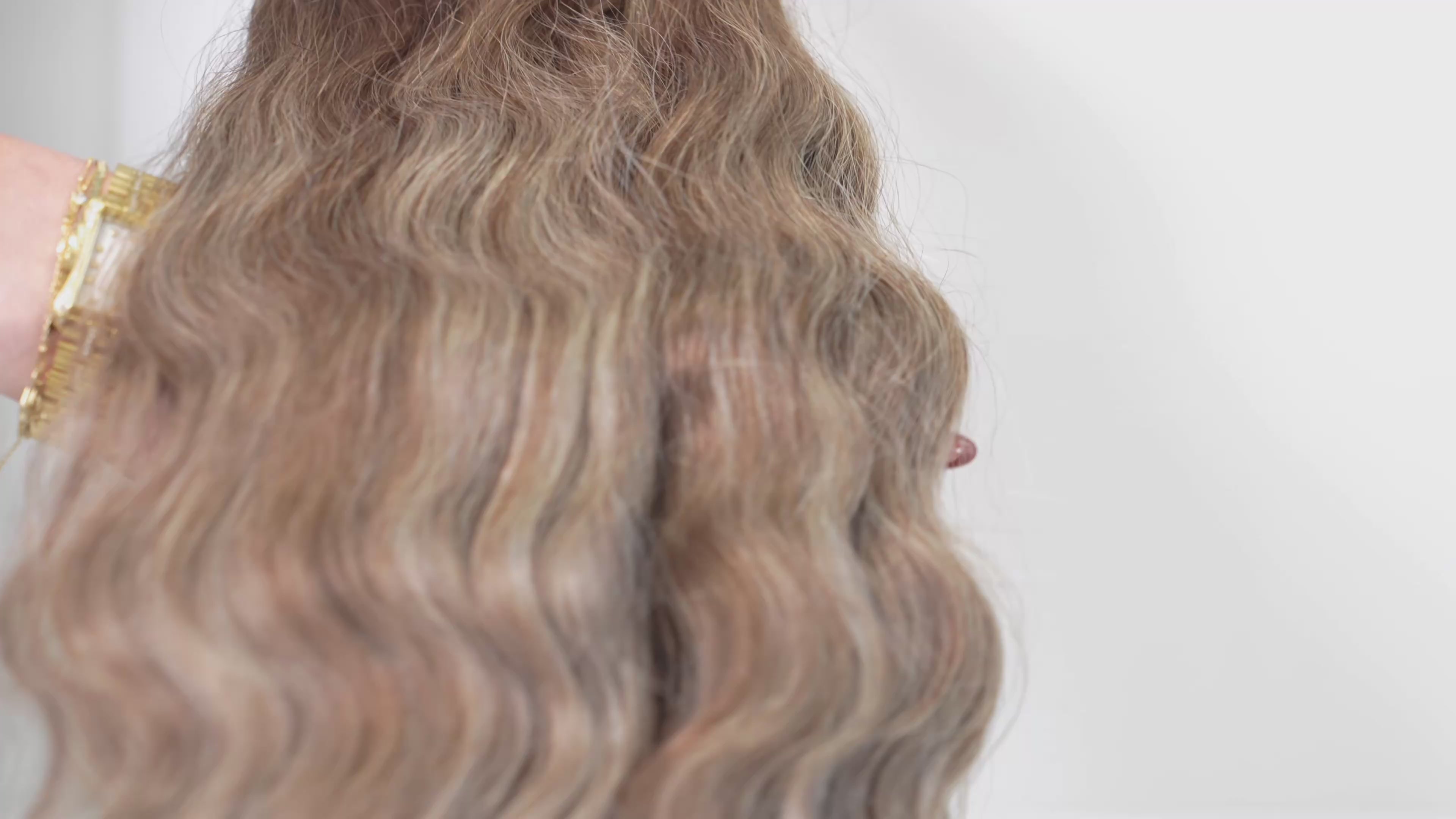 WAVY COOL BROWN BALAYAGE WEFT