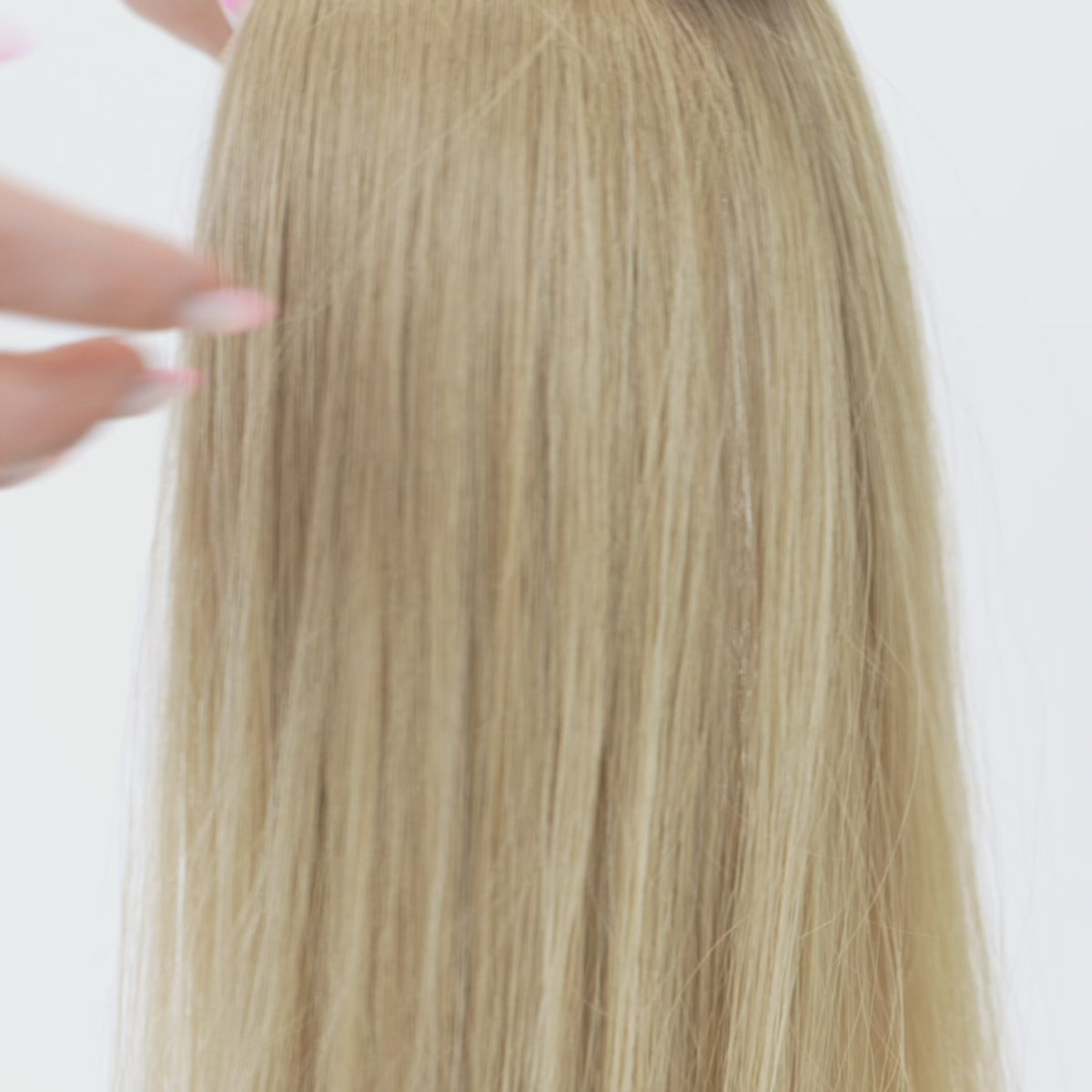 Dark Blonde Genius Weft (8) — Genius Weft Hair Extensions