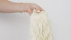 CURLY PLATINUM BLONDE K-TIP