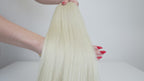 STRAIGHT PLATINUM BLONDE GENIUS WEFT (009)