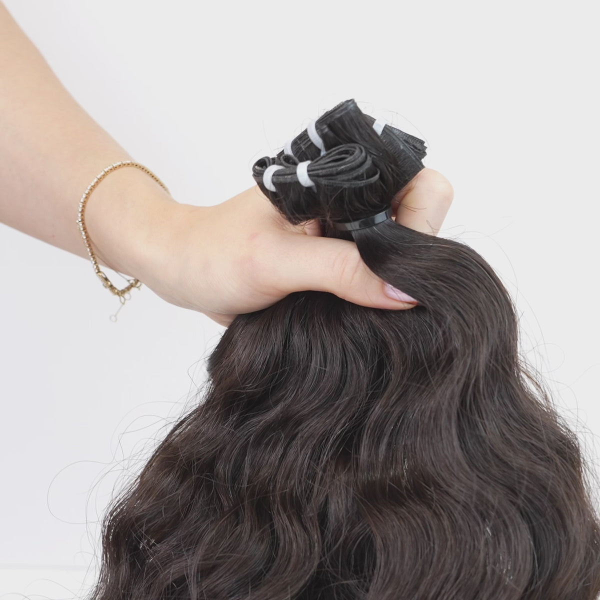 SLAVIC VIRGIN CURLY WEFT 20" (A139)