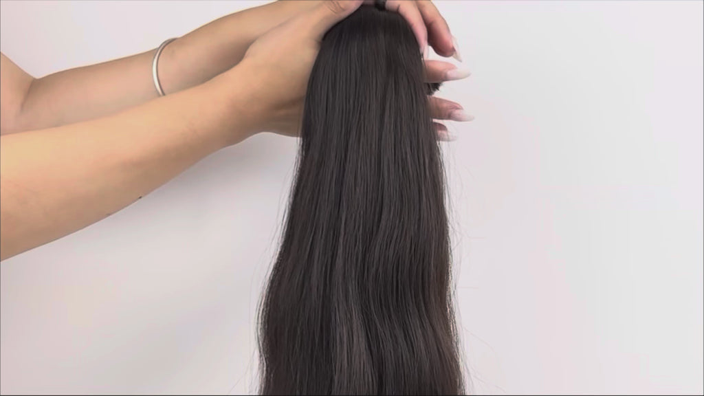 SLAVIC VIRGIN SLIGHTLY WAVY K-TIP 24" (A32)