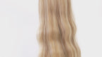 WAVY WARM BROWN BALAYAGE K-TIP