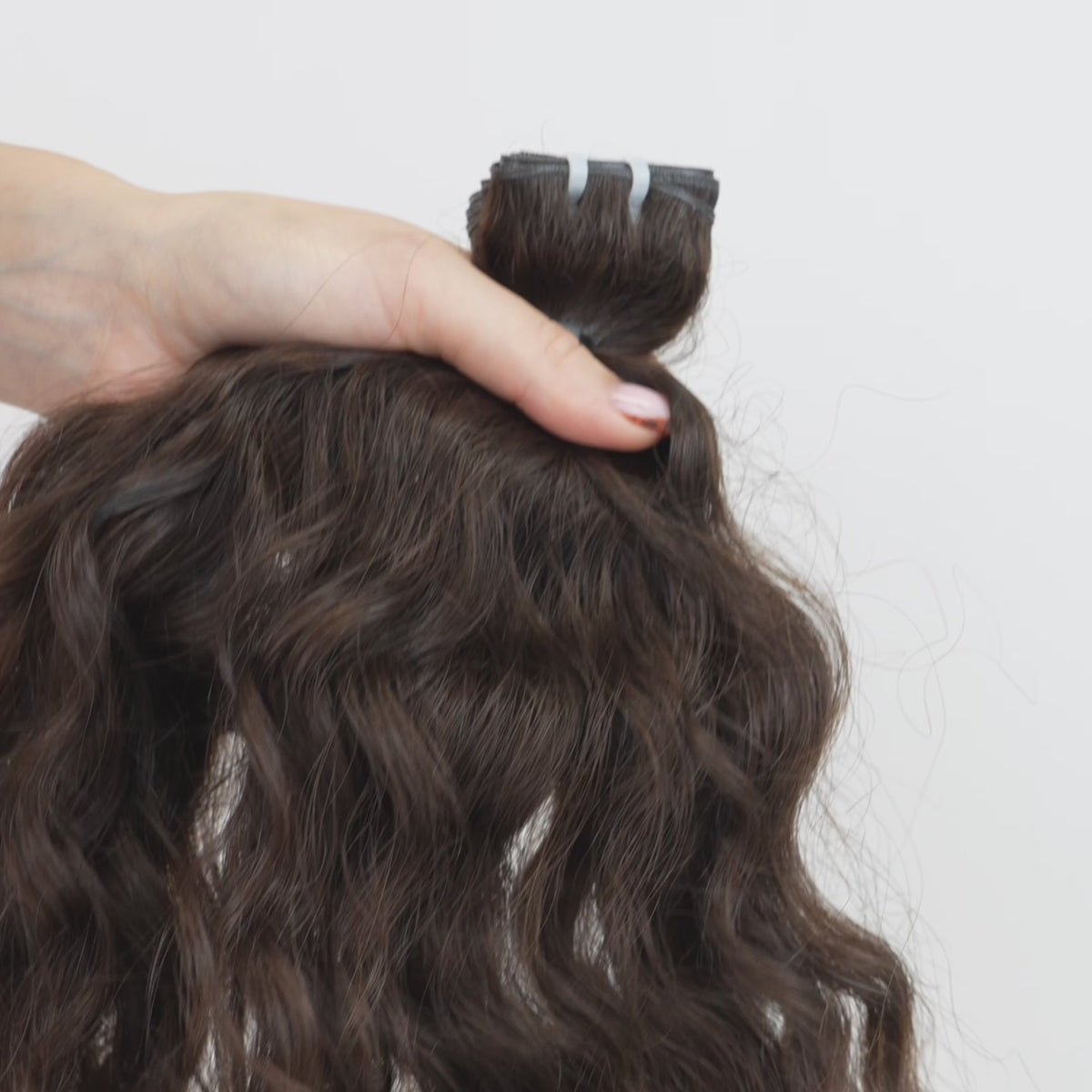 SLAVIC VIRGIN CURLY WEFT 19" (A137)