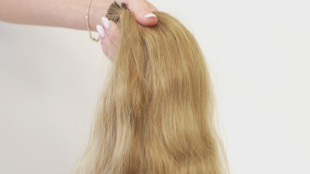 WAVY GOLDEN BROWN BALAYAGE WEFT