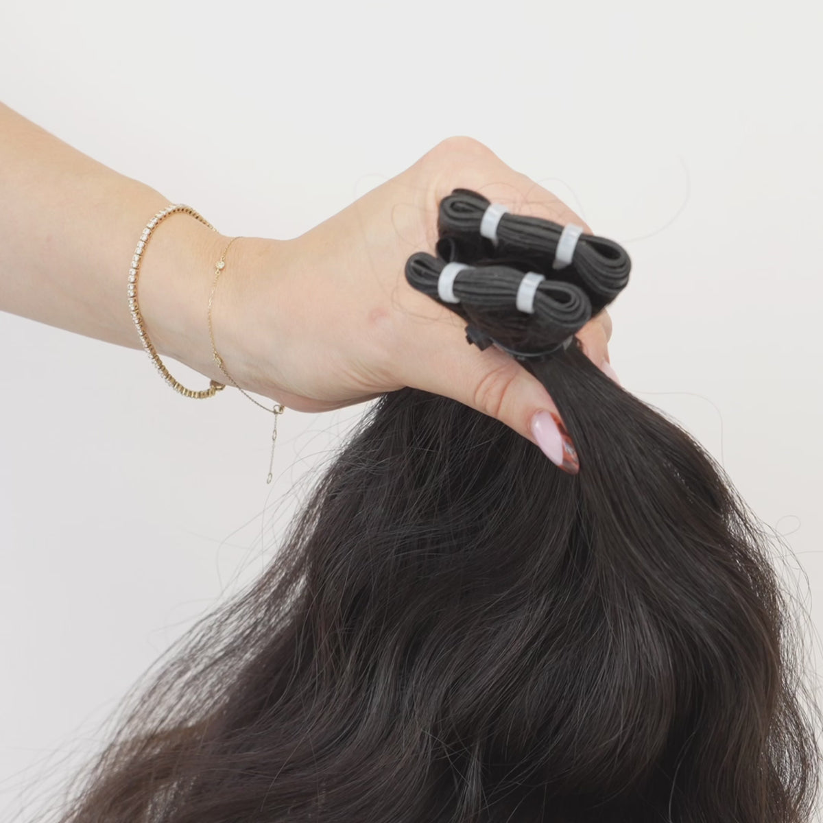 SLAVIC VIRGIN WAVY WEFT 19" (A133)