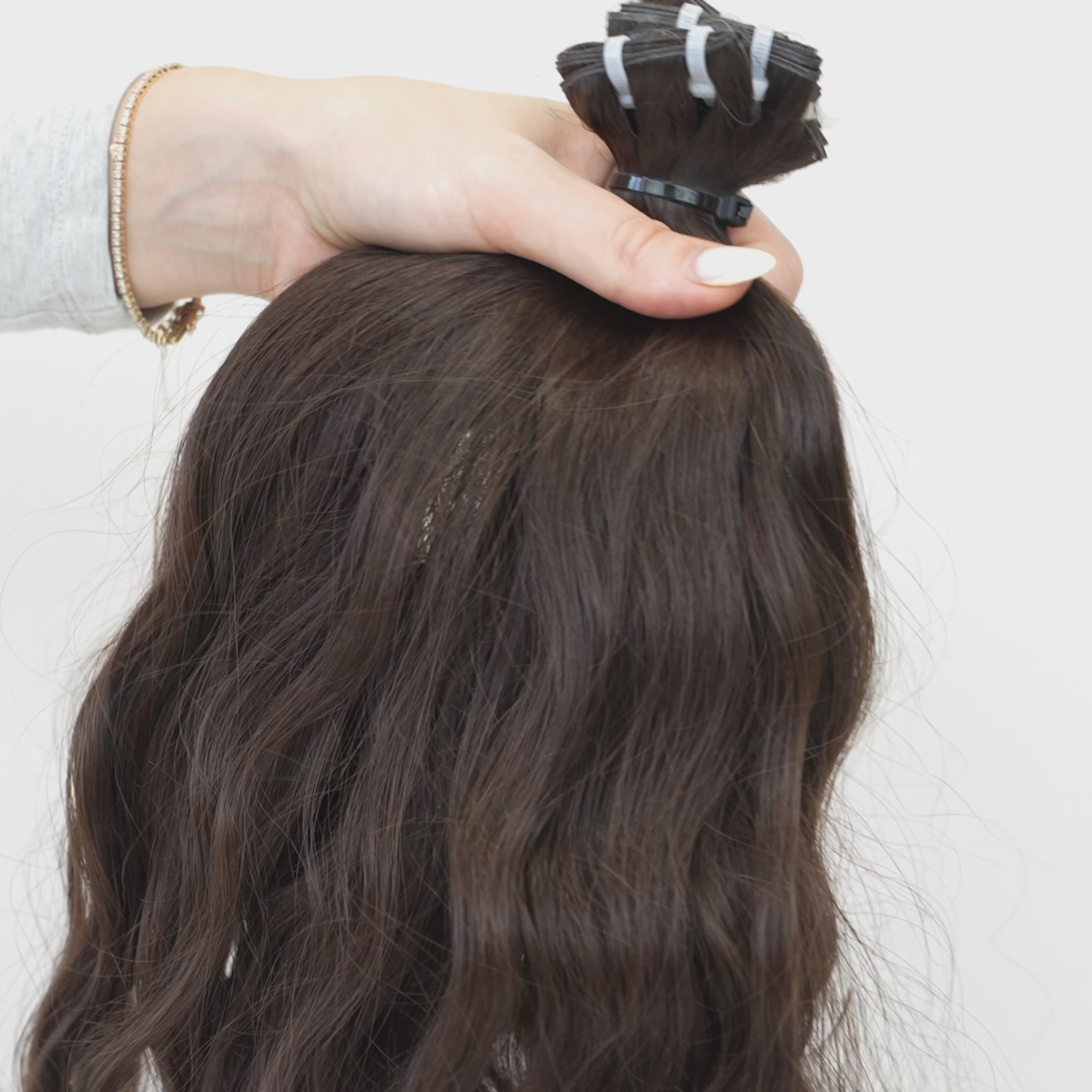 SLAVIC VIRGIN CURLY WEFT 24" (W4)