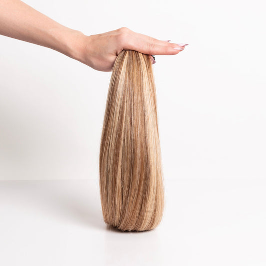 STRAIGHT GOLDEN BROWN BALAYAGE K-TIP (7.13/9.13)