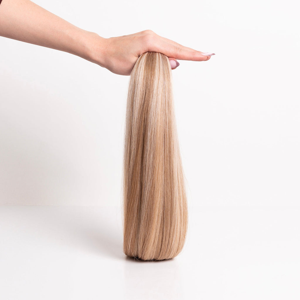 STRAIGHT GOLDEN BROWN BALAYAGE K-TIP (7.13/9.13)