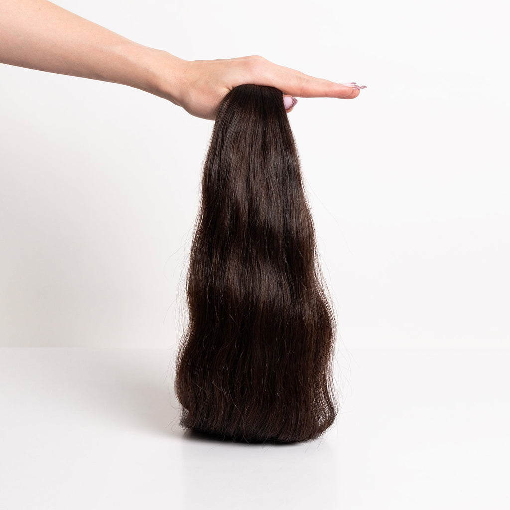 WAVY DARKEST BROWN BALAYAGE K-TIP (O2P2/4)