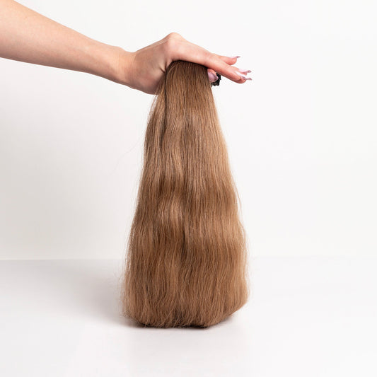 WAVY MEDIUM BROWN OMBRE K-TIP (O3/5.34)