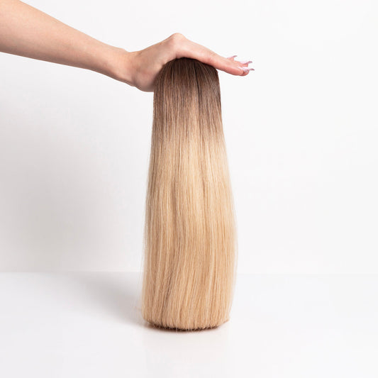 STRAIGHT LIGHT BLONDE OMBRE K-TIP (O6/9.13)